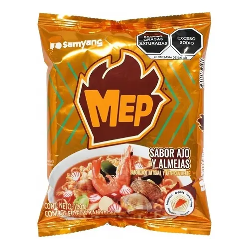 SAMYANG MEP FIDEO INSTANTANEO SABOR AJO Y ALMEJA 120G_0