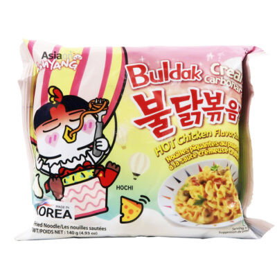 SOPA INST BULDAK HOT CHICKEN CARBONARA CREAM 140G