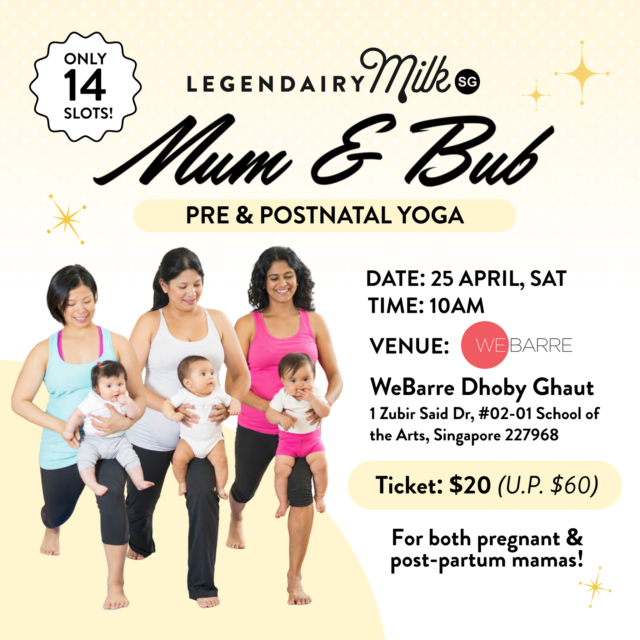 Mum & Bub: Pre/Postnatal Yoga Session _0
