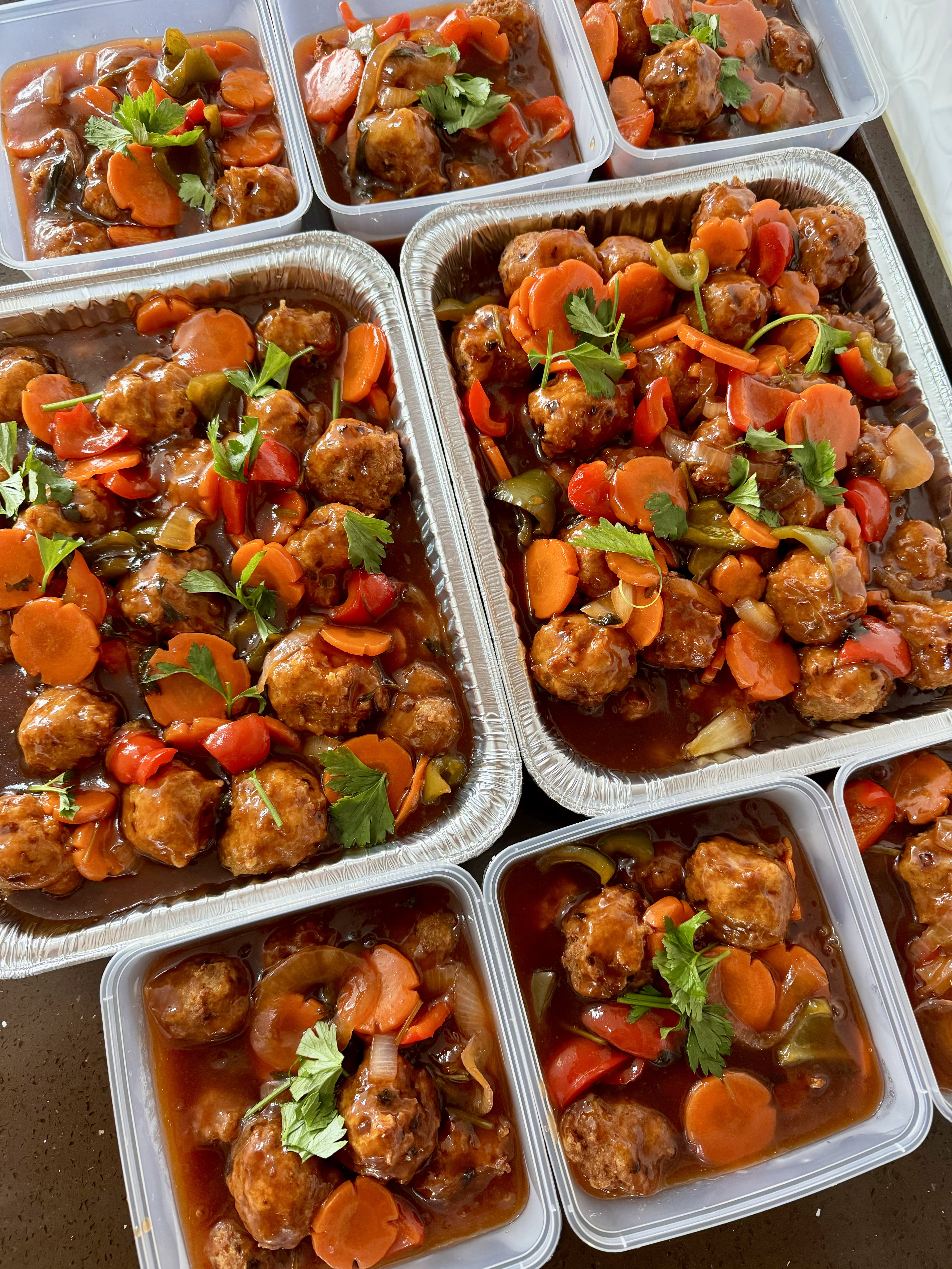 Sweet and Sour meatballs