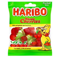 Haribo happy cherries 80g