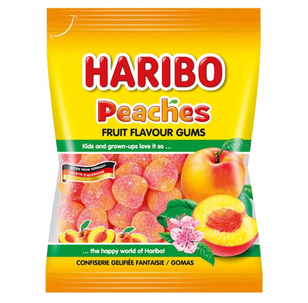 Haribo peaches 80g