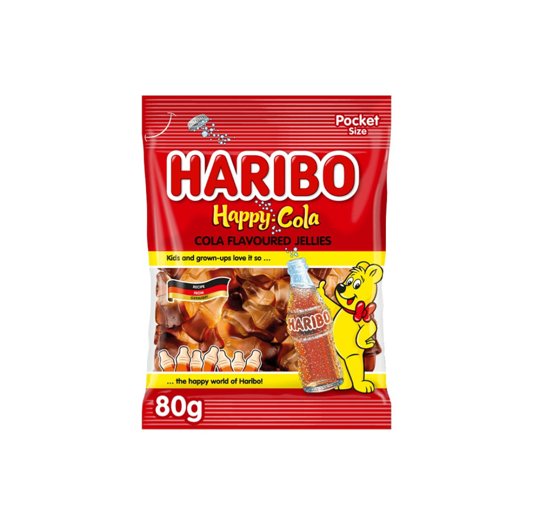 Haribo happy cola 80g