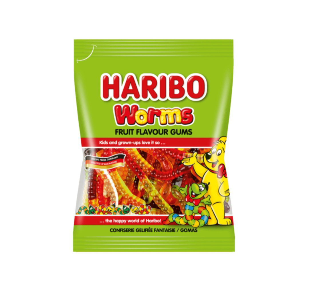 Haribo worms 80g_0