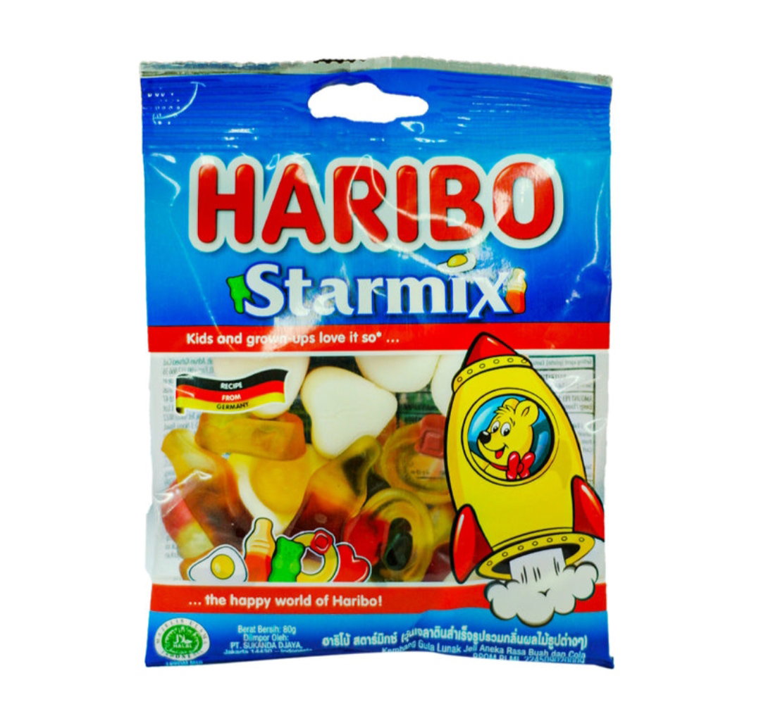 Haribo starmix 80g_0