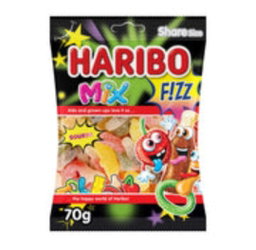 Haribo mix fizz 70g