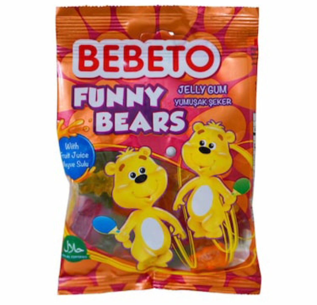 Bebeto funny bears 80g_0