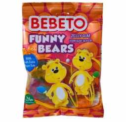 Bebeto funny bears 80g