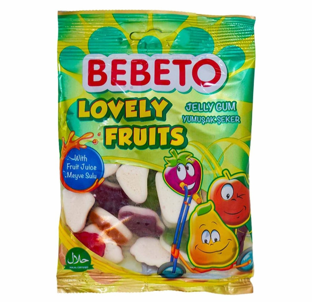 Bebeto lovely fruits 80g