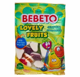 Bebeto lovely fruits 80g