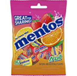 Mentos bag fruit 135g