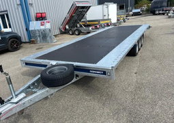 Remolque de plataforma BJT Connect – 3 ejes (3,5 t)
