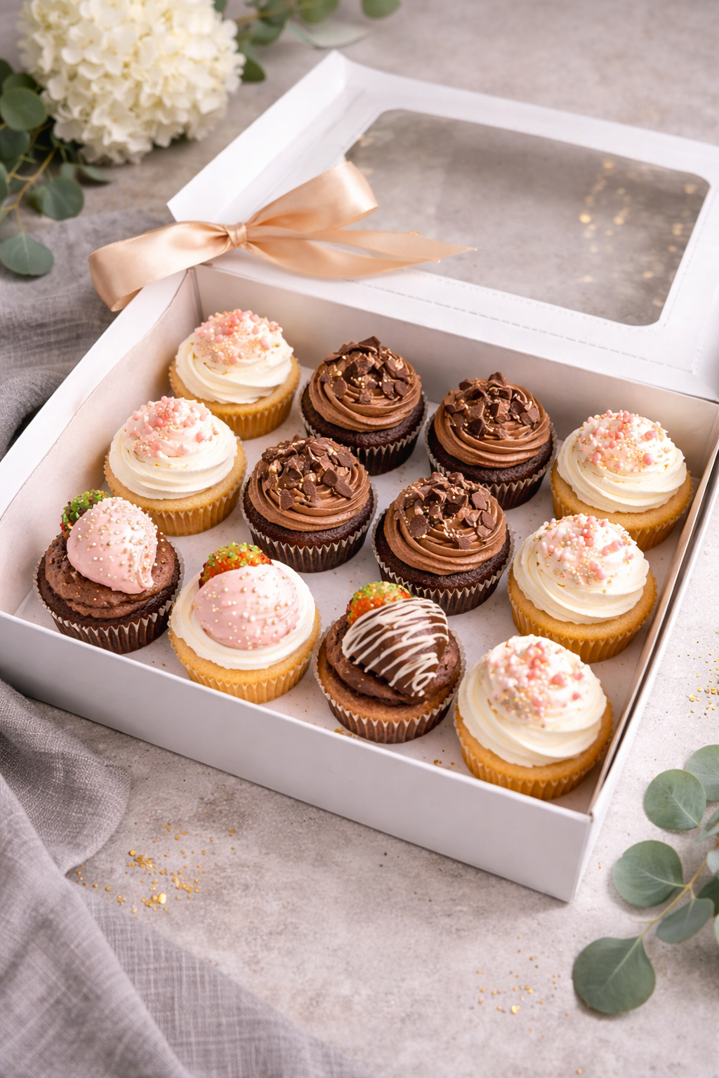 12pk Cupcakes assorted 