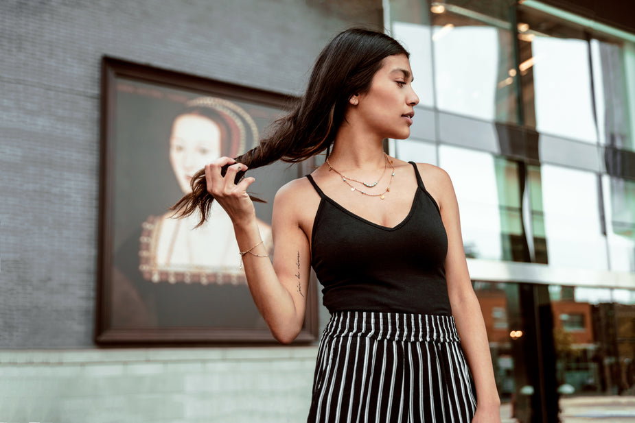 Striped Skirt and Top_0