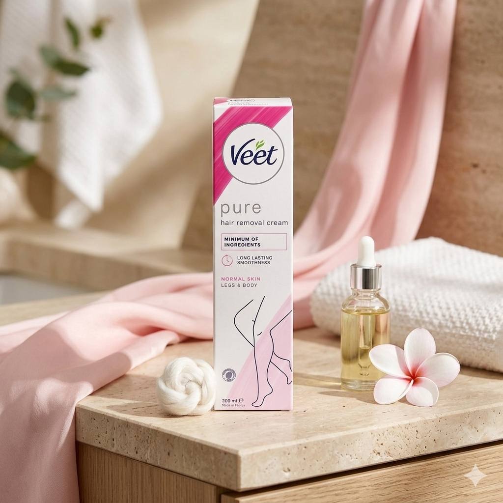 Veet pure hair removal cream normal skin - فييت كريم ازالة الشعر النقي للبشرة العادية _0