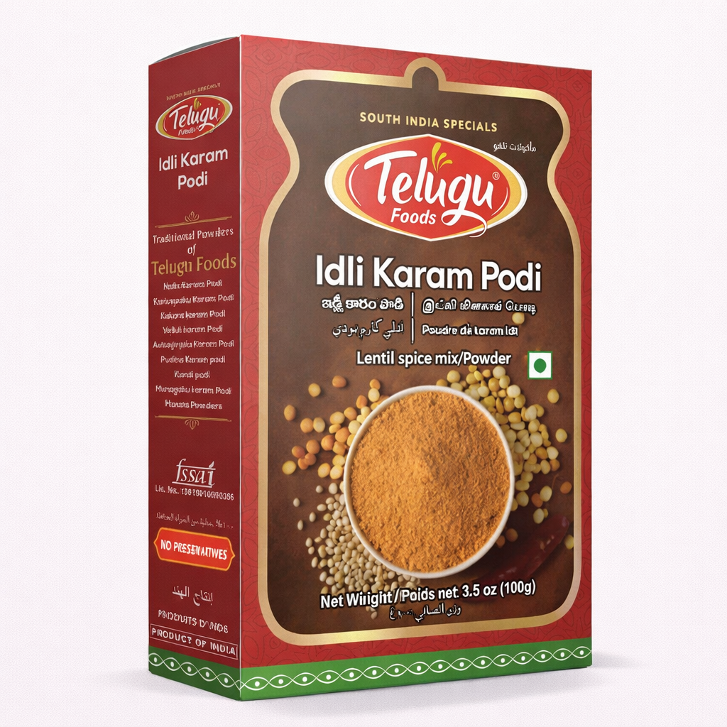 Telugu Foods Idli Karam Podi 100g