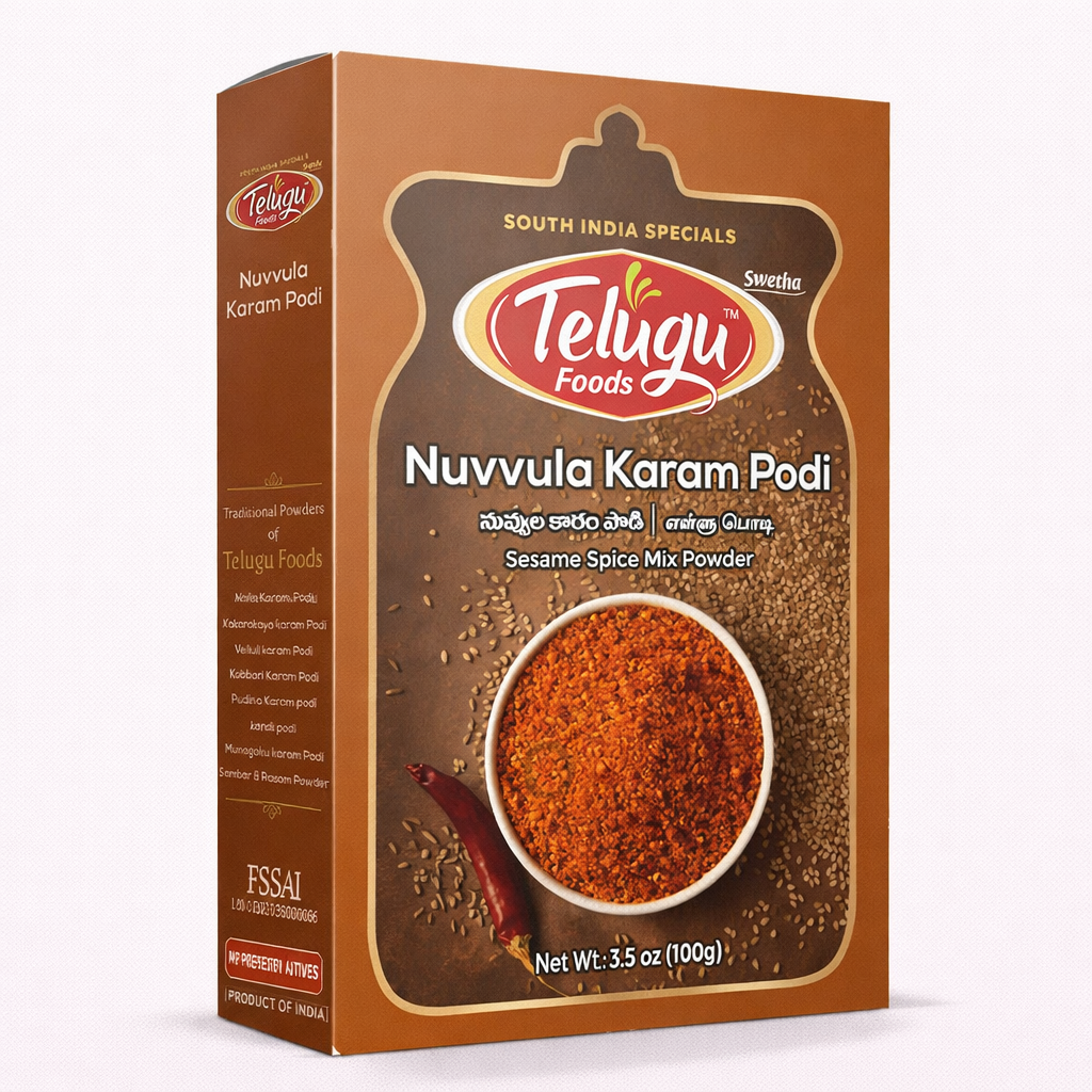 Telugu Foods Nuvvula Karam Podi