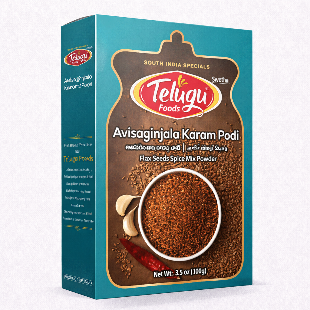 Telugu Avisaginjala Karam Podi 100g