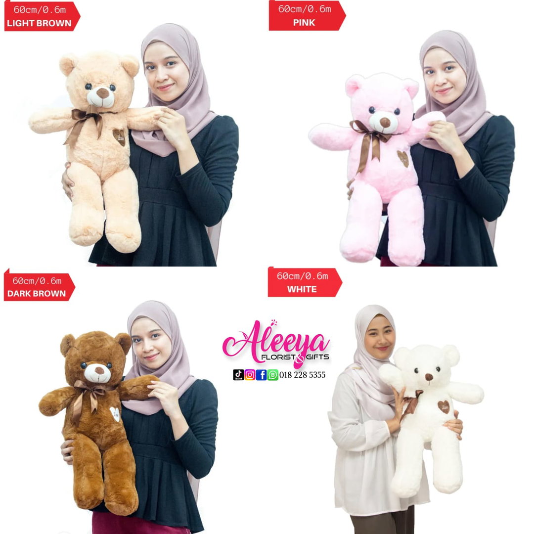 60 cm Washable Teddy Bear