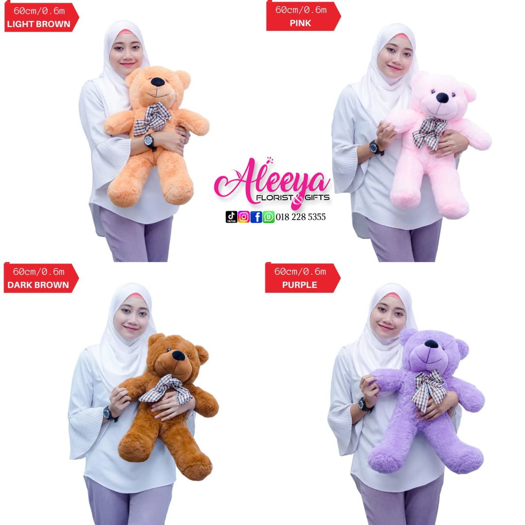 60 cm Washable Teddy Bear TBR