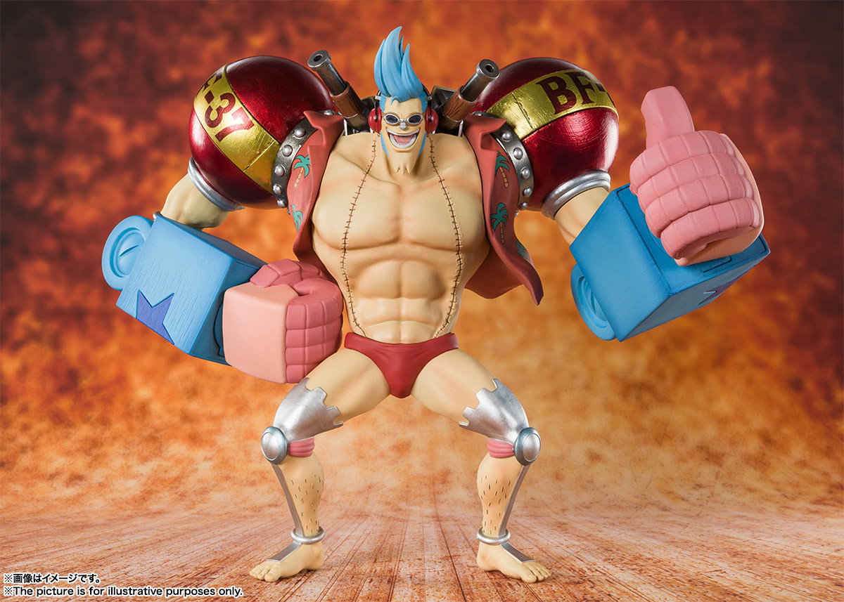 (Japan Version) Figuarts ZERO - Iron Man Franky "ONE PIECE"_0