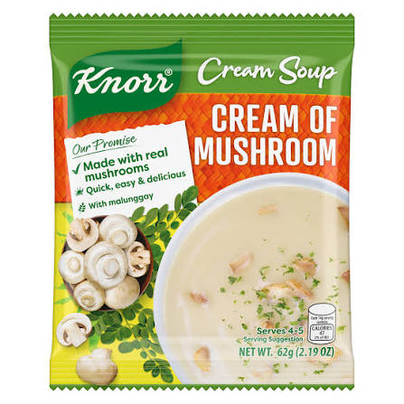 Knorr cream of mushroom soup 50g