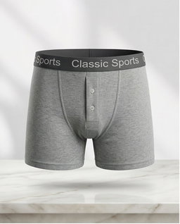 Button Fly Boxer Shorts