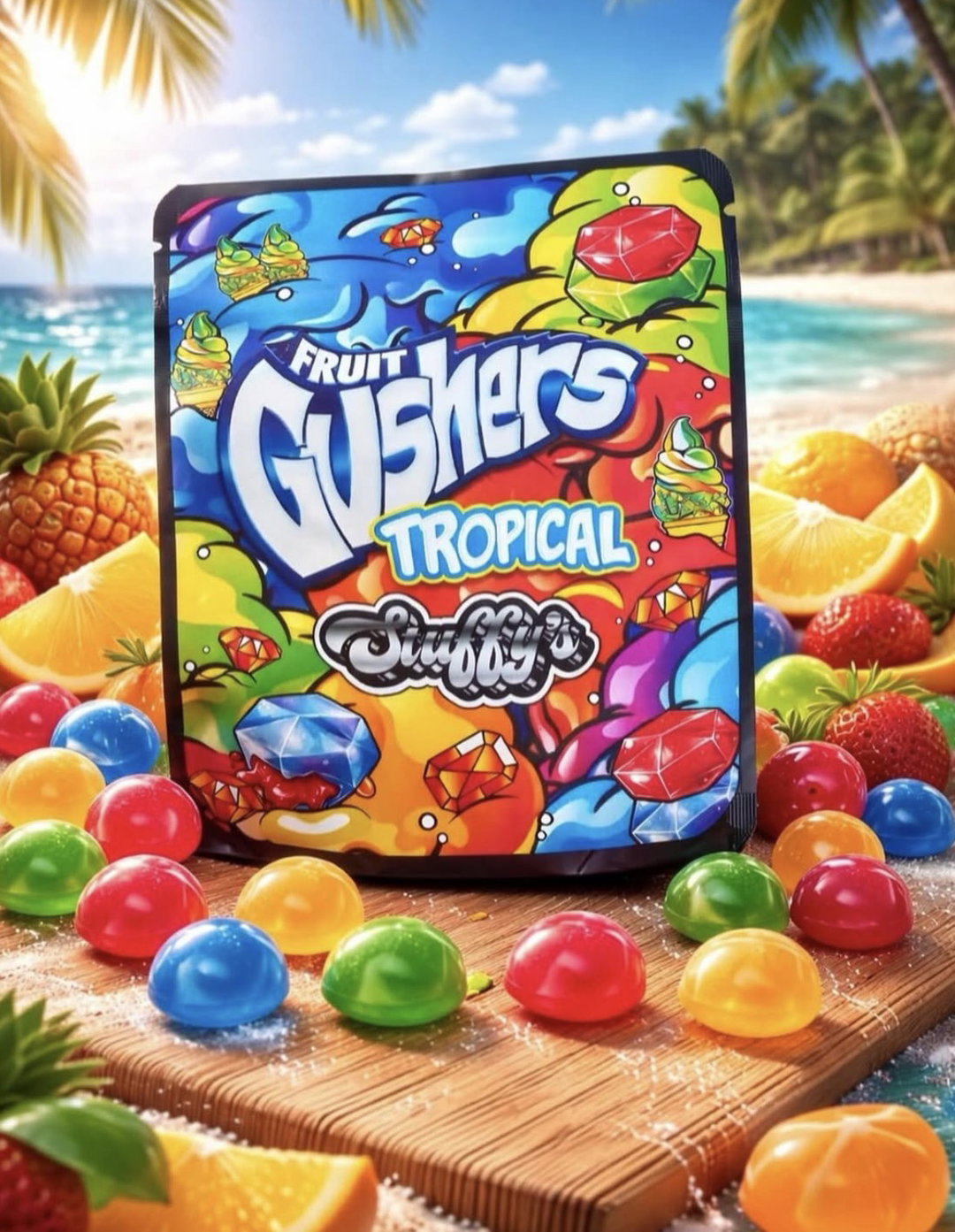 Fruit Gushers Tropical
