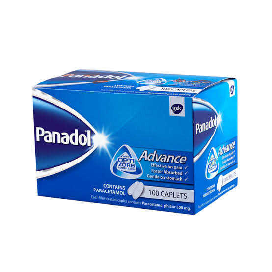 Panadol advance box 100tabs