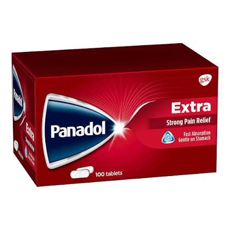 Panadol extra box 100tabs