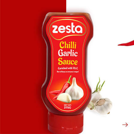 Zesta chili garlic sauce 375g