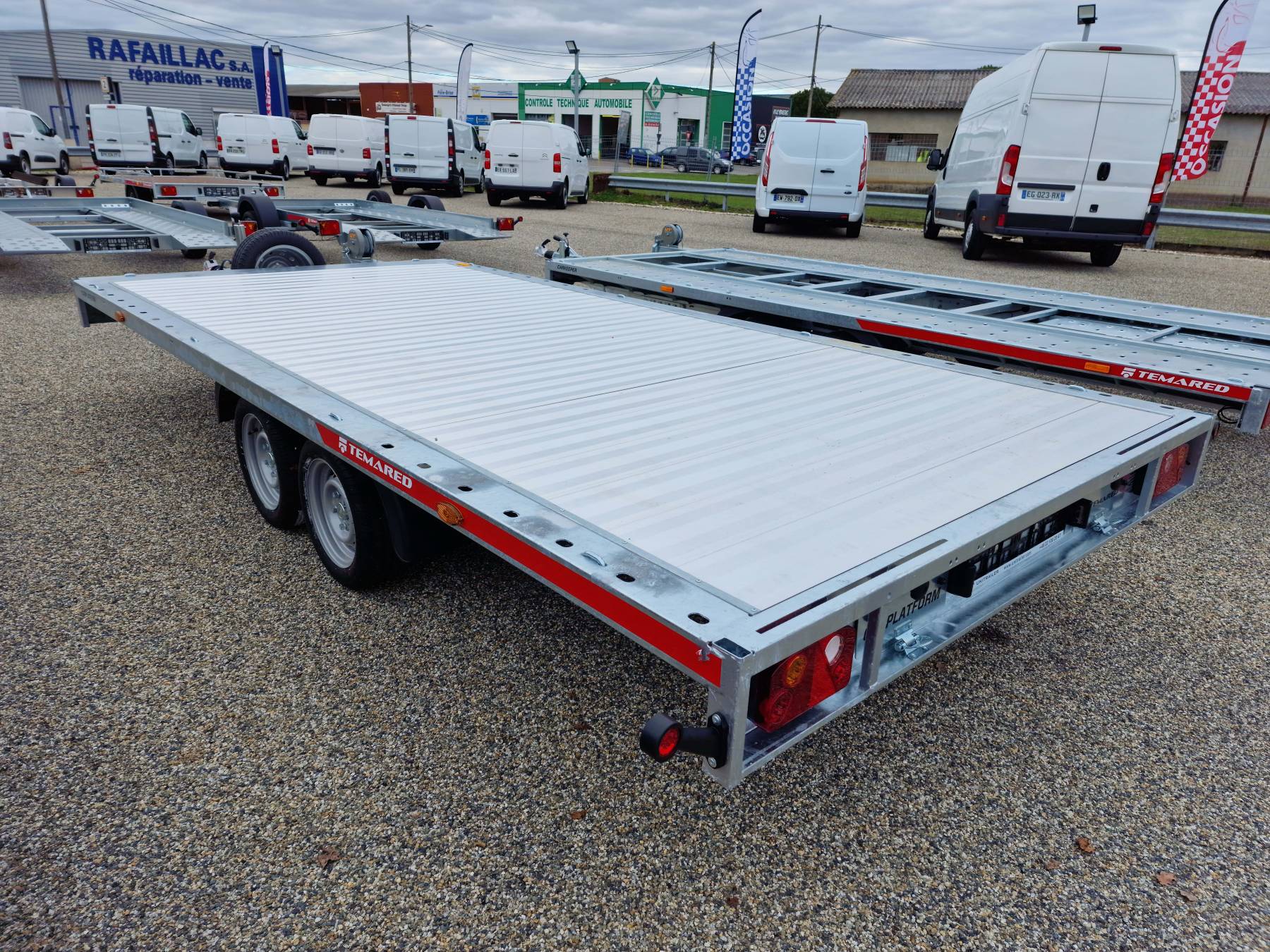 Remolque portacoches Temared Carplatform 4521/2 S – 3,5 t_0