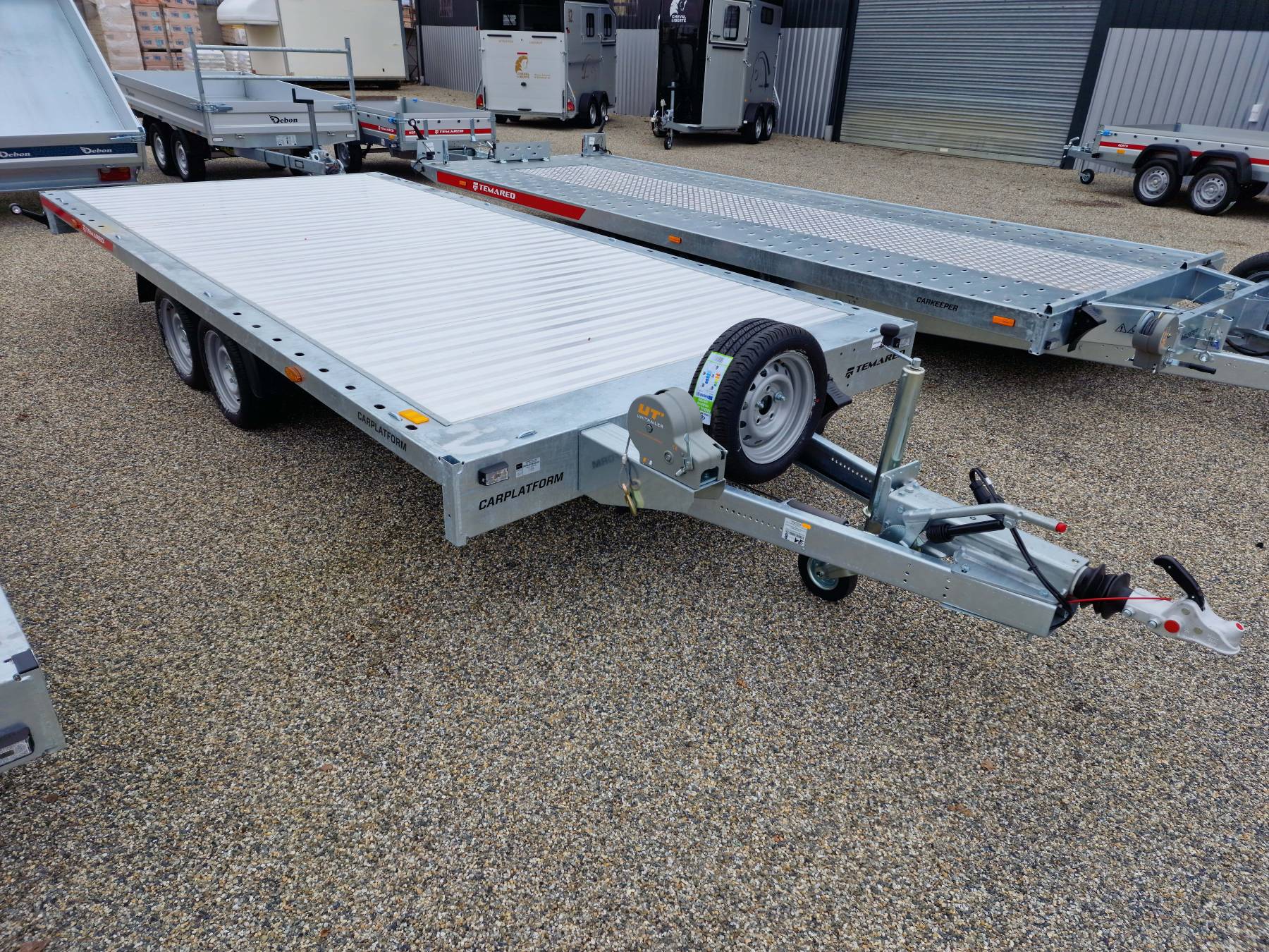 Remolque portacoches Temared Carplatform 4521/2 S – 3,5 t_4