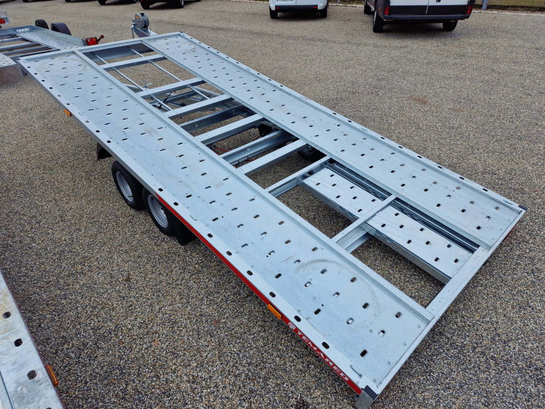 Remolque basculante para transporte de coches Temared Carkeeper New 4520S – 3 t