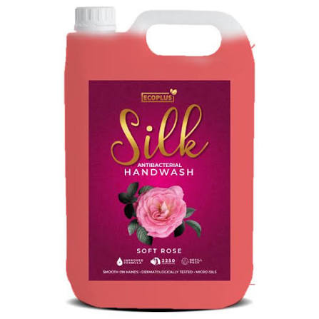 Ecoplus silk handwash rose 5lt_0