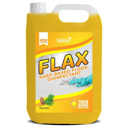 Ecoplus flax soap based floor disinfectant 5lt