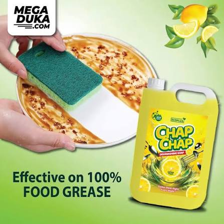 Ecoplus chap chap dishwashing soap 5lt_1