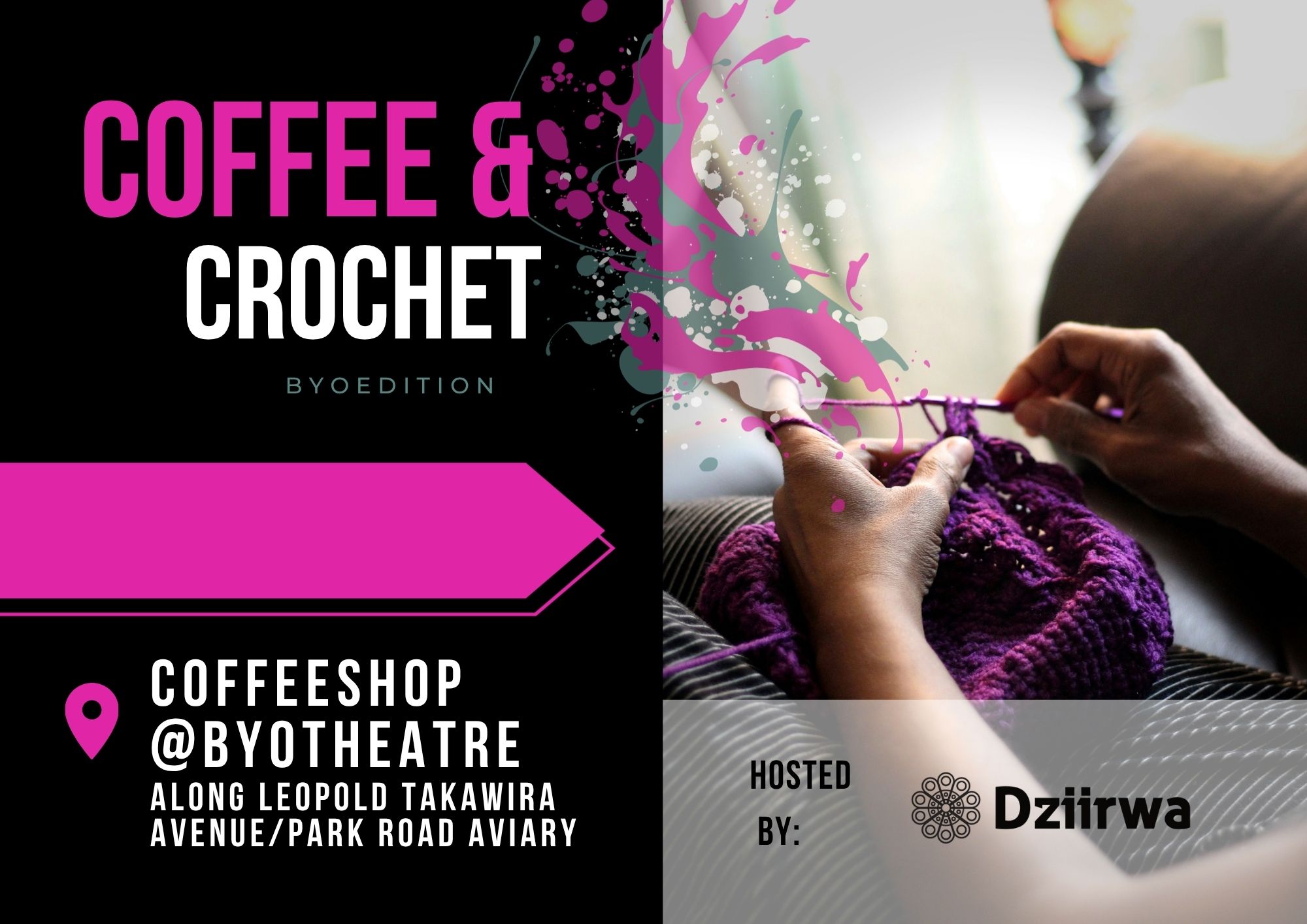 Coffee & Crochet : 3rd Row Byo edition - WInter _0