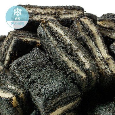 [창억떡] 흑임자 인절미 Black sesame injeolmi 500g_2