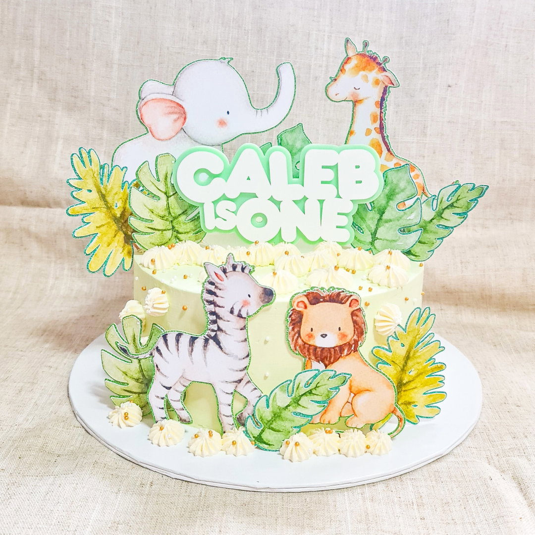 Wild Jungle Safari Cake