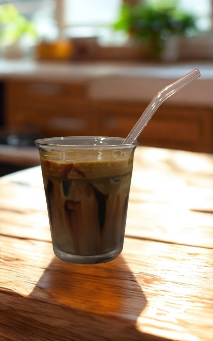 Iced🍫Chocolate Hojicha Latte 🧊_0