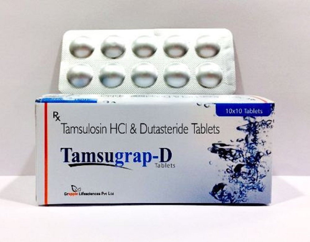 Tamsulosin Hydrochloride + Dutasteride Tablets 0.4 Mg Tablet