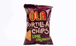 Ola tortilla chips lime crunch 40g