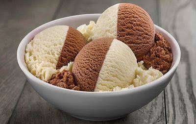 Vanilla chocolate ice cream cup 100ml