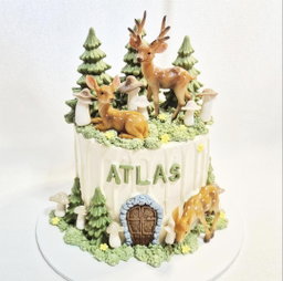 Enchanted Woodland Cake