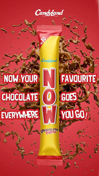 Now chocolate paste tubes 5's
