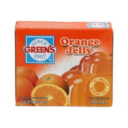 Greens orange jelly 80g ( serves 4-5)