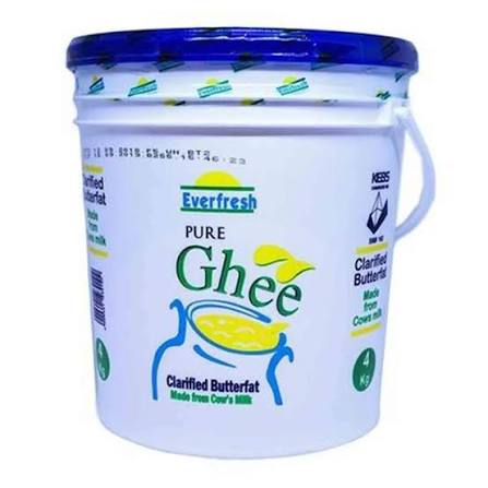 Everfresh ghee 4kg bucket