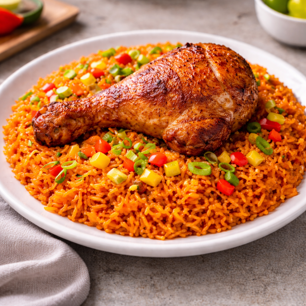 Smokey Jollof Rice