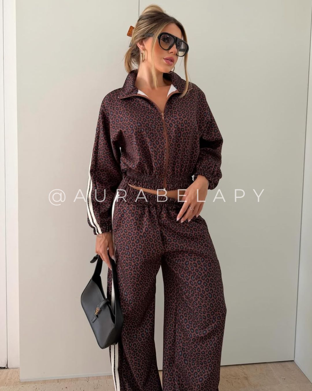 Set Pantera Print, Campera y Pantalón _0